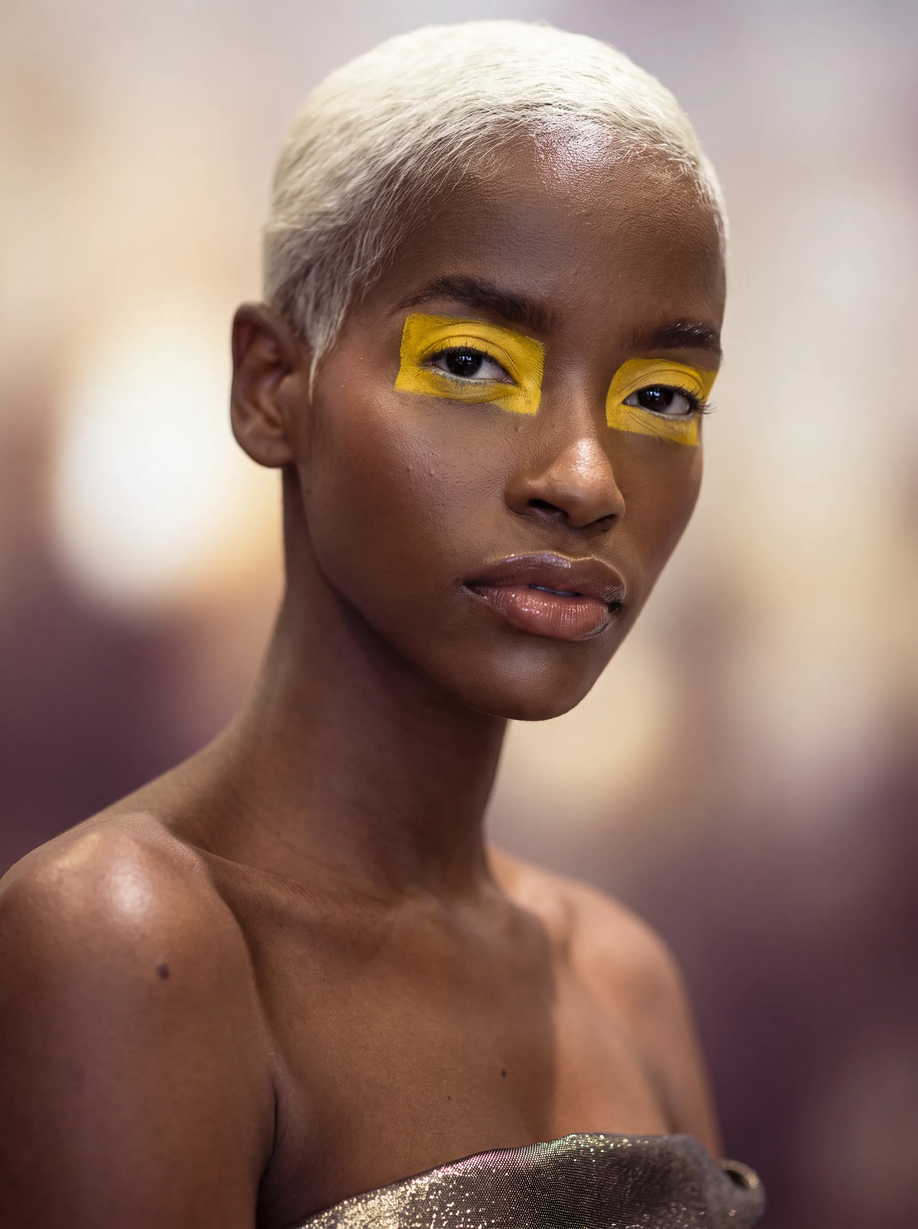 make-up at London Fashion Week - Pucca Diana, makeup artist Bacău